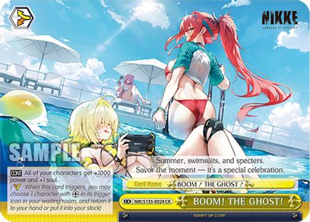 Image of BOOM! THE GHOST! (NIK/S135-E024) - GODDESS OF VICTORY: NIKKE Vol.2