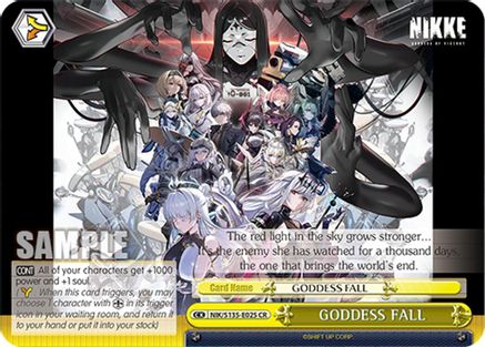 Image of GODDESS FALL (NIK/S135-E025) - GODDESS OF VICTORY: NIKKE Vol.2