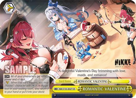 Image of ROMANTIC VALENTINE (NIK/S135-E027) - GODDESS OF VICTORY: NIKKE Vol.2