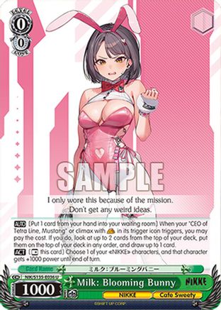 Image of Milk: Blooming Bunny (NIK/S135-E036) - GODDESS OF VICTORY: NIKKE Vol.2