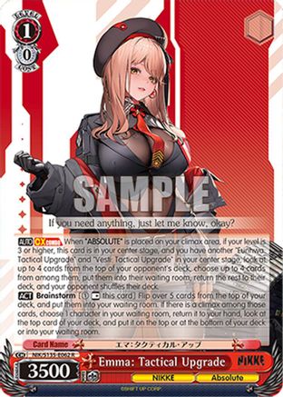 Image of Emma: Tactical Upgrade (NIK/S135-E062) - GODDESS OF VICTORY: NIKKE Vol.2