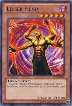 Image of Lesser Fiend [LCJW-EN238] Rare