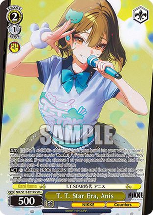Image of T. T. Star Era, Anis (SR) (NIK/S135-E014S) - GODDESS OF VICTORY: NIKKE Vol.2