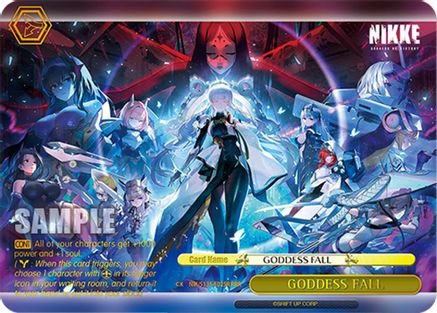 Image of GODDESS FALL (RRR) (NIK/S135-E025R) - GODDESS OF VICTORY: NIKKE Vol.2
