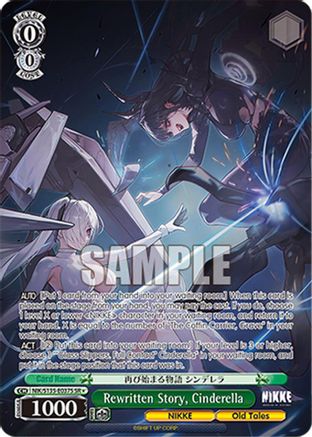 Image of Rewritten Story, Cinderella (SR) (NIK/S135-E037S) - GODDESS OF VICTORY: NIKKE Vol.2