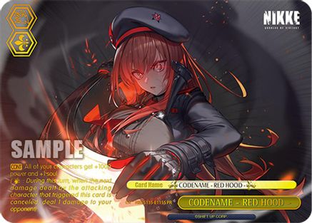 Image of CODENAME - RED HOOD - (PR) (Foil) (NIK/S135-E115S) - GODDESS OF VICTORY: NIKKE Vol.2