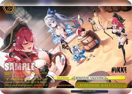 Image of ROMANTIC VALENTINE (PR) (Foil) (NIK/S135-E116S) - GODDESS OF VICTORY: NIKKE Vol.2