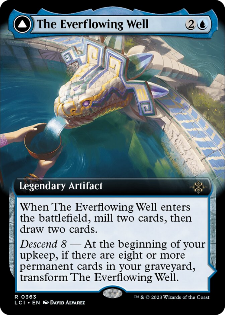 Image of The Everflowing Well // The Myriad Pools (Extended Art) [The Lost Caverns of Ixalan]
