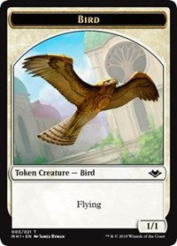 Image of Bird (003) // Elemental (009) Double-Sided Token [Modern Horizons Tokens]