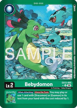 Image of Bebydomon (Limited Foil) (EX13-005) - Chivalrous XIII Foil