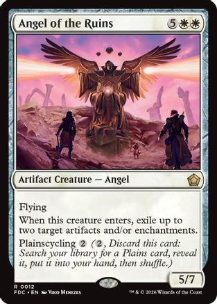 Image of Angel of the Ruins (FDC-012) - Commander: Foundations