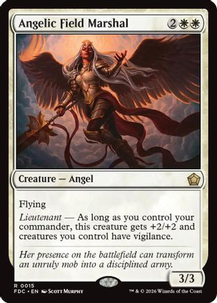 Image of Angelic Field Marshal (FDC-015) - Commander: Foundations