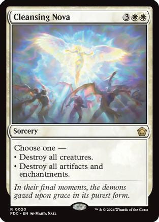 Image of Cleansing Nova (FDC-020) - Commander: Foundations