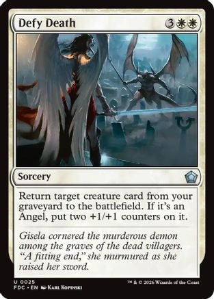 Image of Defy Death (FDC-025) - Commander: Foundations