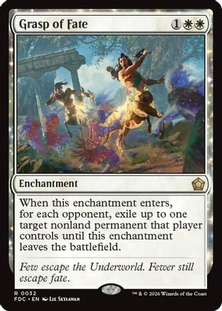 Image of Grasp of Fate (FDC-032) - Commander: Foundations