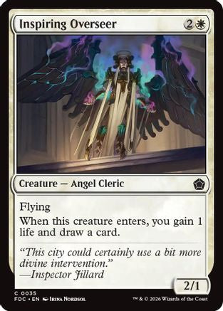 Image of Inspiring Overseer (FDC-035) - Commander: Foundations