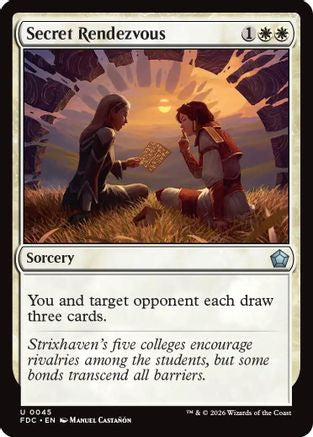 Image of Secret Rendezvous (FDC-045) - Commander: Foundations