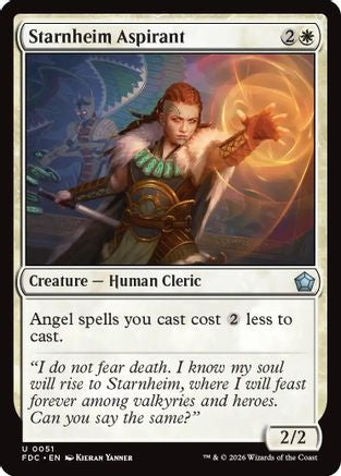 Image of Starnheim Aspirant (FDC-051) - Commander: Foundations