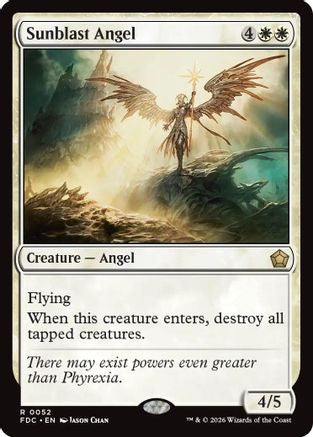Image of Sunblast Angel (FDC-052) - Commander: Foundations