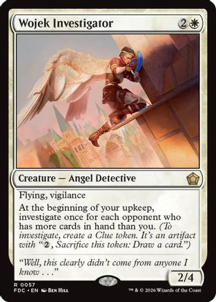 Image of Wojek Investigator (FDC-057) - Commander: Foundations