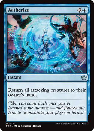 Image of Aetherize (FDC-059) - Commander: Foundations