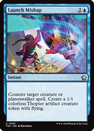 Image of Launch Mishap (FDC-065) - Commander: Foundations
