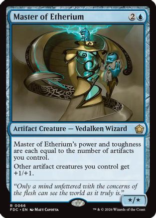 Image of Master of Etherium (FDC-066) - Commander: Foundations