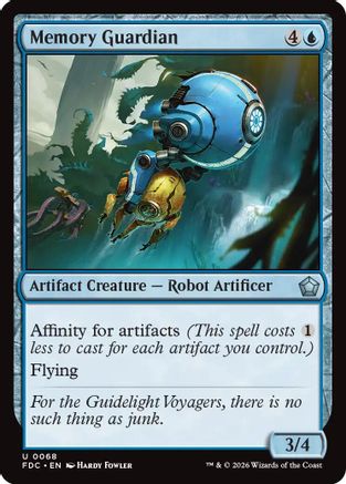 Image of Memory Guardian (FDC-068) - Commander: Foundations