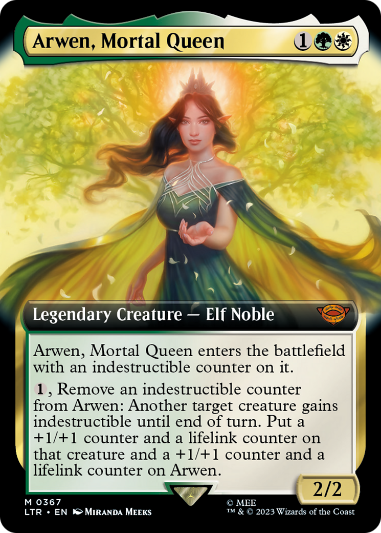 Image of Arwen, Mortal Queen (Extended Art) [The Lord of the Rings: Tales of Middle-Earth]