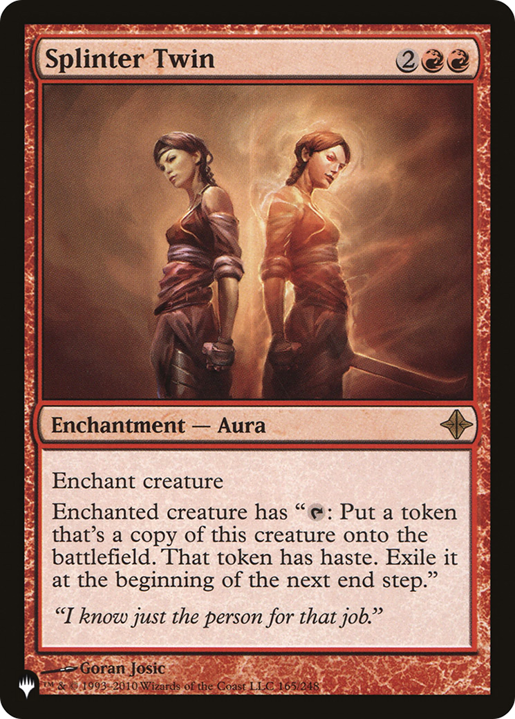 Image of Splinter Twin [The List]