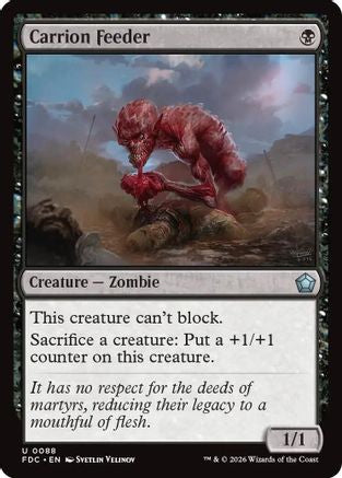 Image of Carrion Feeder (FDC-088) - Commander: Foundations