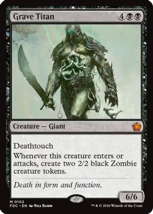 Image of Grave Titan (FDC-102) - Commander: Foundations