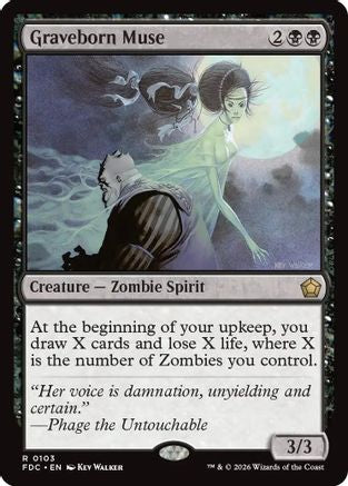 Image of Graveborn Muse (FDC-103) - Commander: Foundations