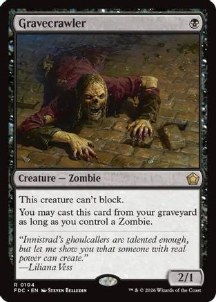 Image of Gravecrawler (FDC-104) - Commander: Foundations
