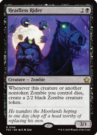 Image of Headless Rider (FDC-106) - Commander: Foundations