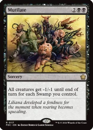 Image of Mutilate (FDC-117) - Commander: Foundations