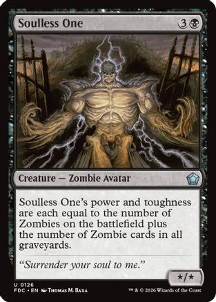 Image of Soulless One (FDC-126) - Commander: Foundations
