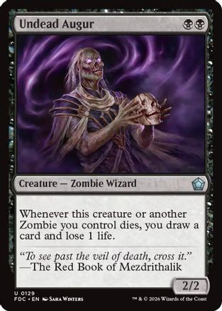 Image of Undead Augur (FDC-129) - Commander: Foundations