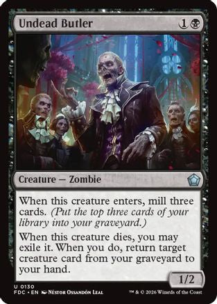Image of Undead Butler (FDC-130) - Commander: Foundations