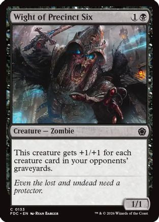 Image of Wight of Precinct Six (FDC-133) - Commander: Foundations