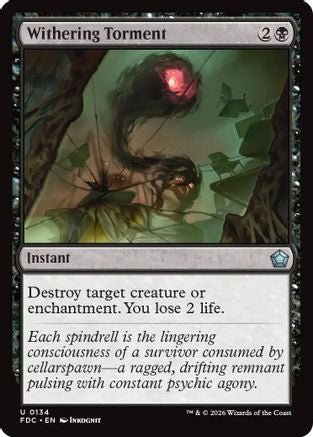 Image of Withering Torment (FDC-134) - Commander: Foundations