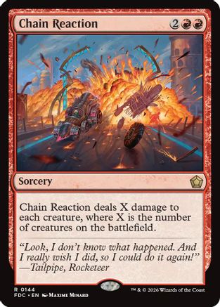 Image of Chain Reaction (FDC-144) - Commander: Foundations