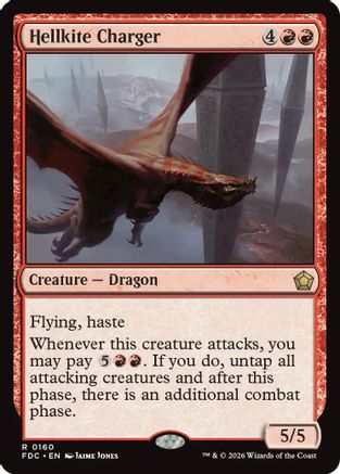 Image of Hellkite Charger (FDC-160) - Commander: Foundations