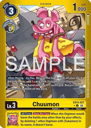 Image of Chuumon (Limited Foil) (EX13-027) - Chivalrous XIII Foil