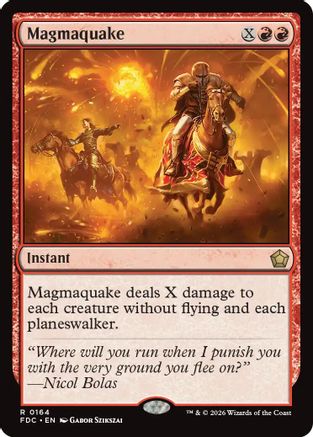Image of Magmaquake (FDC-164) - Commander: Foundations