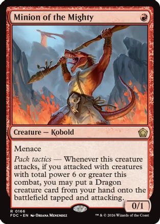 Image of Minion of the Mighty (FDC-166) - Commander: Foundations