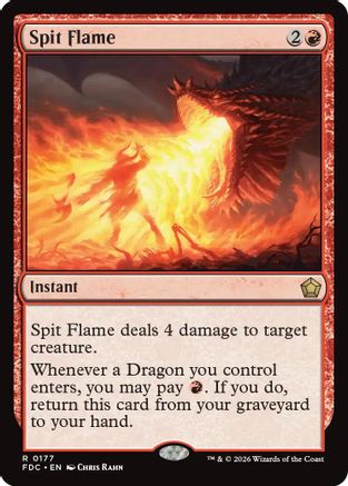 Image of Spit Flame (FDC-177) - Commander: Foundations