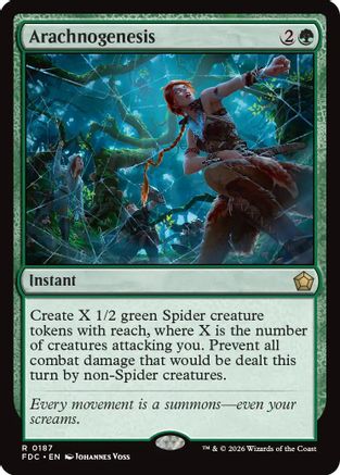 Image of Arachnogenesis (FDC-187) - Commander: Foundations
