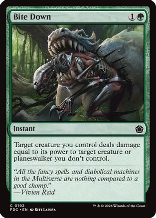 Image of Bite Down (FDC-192) - Commander: Foundations