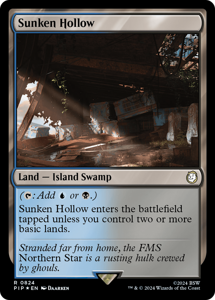 Image of Sunken Hollow (Surge Foil) [Fallout]
